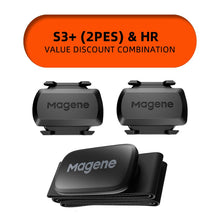 Load image into Gallery viewer, Cycling Magene Mover H64 S3+ ANT+ USB C406 Dual Mode Speed