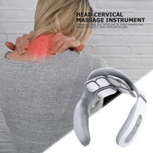 6 Head Neck Massager Wireless Cervical Massager Electric