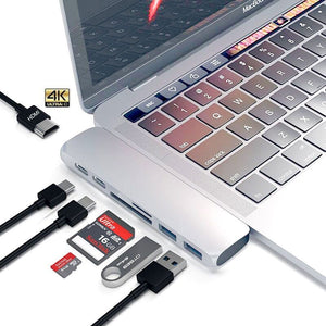 7 IN 1 USB 3.1 Type-C Hub To HDMI Adapter 4K Thunderbolt