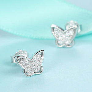 2022 Jewelry 925 Sterling Silver Animal Stud Earrings For Kids