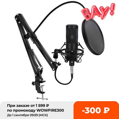 Condenser Microphone for PC Computer Professional Microphone