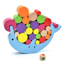 Charger l\&#39;image dans la visionneuse de la galerie, Baby Early Learning Toy Wood Moon Balancing Educational Toys