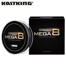 Load image into Gallery viewer, KastKing Mega8 Strong 137M 274M 457M 8 Strand Weaves PE Braided Fishing Line