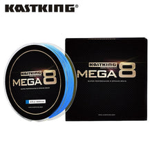 Load image into Gallery viewer, KastKing Mega8 Strong 137M 274M 457M 8 Strand Weaves PE Braided Fishing Line