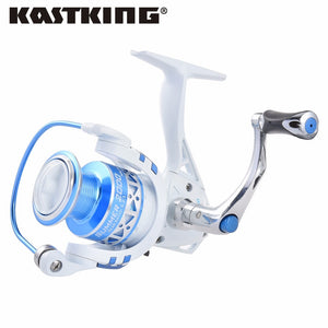 KastKing Summer 10BBs Spinning Fishing Reel  Max Drag 8KG Super Light Spinning Reel for Travel Fishing 500 to 5000 Series