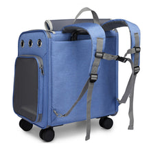 Charger l\&#39;image dans la visionneuse de la galerie, Travel Breathable Linen Fabric Pet Puppy Bag Carrier