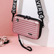 Charger l\&#39;image dans la visionneuse de la galerie, Luxury Hand bags  for Women 2019 New Suitcase Shape Totes Fashion Small Luggage Bag Women Famous Brand Clutch Bag Top-handle