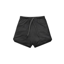 Charger l\&#39;image dans la visionneuse de la galerie, Men&#39;s 2 in 1 Running Shorts Security Pockets Leisure Shorts Quick Drying Sport Shorts Built-in Pockets Hips Hiden Zipper Pockets