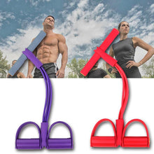 Load image into Gallery viewer, Multi Function Tension Rope Strong Fitness Resistance Bands Latex Pedal Women Men Sit Up Pull Ropes Yoga Fitness Equipment