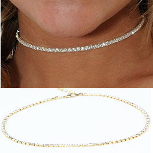 New fashion trendy jewelry copper choker multi layer necklace gift for women