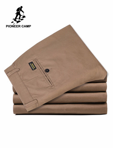 Pioneer Camp 2019 Casual Pants Men Brand Clothing High Quality Autumn Long Khaki Pants