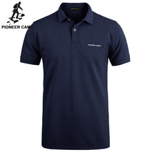 Load image into Gallery viewer, Pioneer Camp Brand Clothing Men Polo Shirt Men Business Casual Solid Male Polo Shirt Short