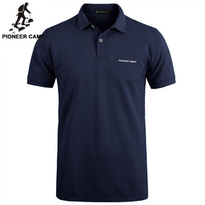 Pioneer Camp Brand Clothing Men Polo Shirt Men Business Casual Solid Male Polo Shirt Short