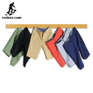 Pioneer Camp Casual Shorts Men brand clothing summer Breathable Shorts male top quality