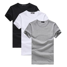 Charger l\&#39;image dans la visionneuse de la galerie, Pioneer Camp Pack of 3 promoting short sleeve t-shirt men brand clothing summer solid t shirt male casual Tees