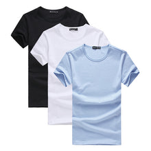 Load image into Gallery viewer, Pioneer Camp Pack of 3 promoting short sleeve t-shirt men brand clothing summer solid t shirt male casual Tees