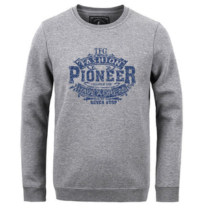 Pioneer Camp new autumn Winter fashion men hoodies casual cotton thicken fleece male