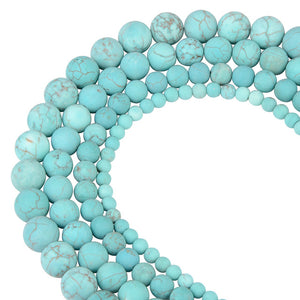 Polish Round Matte Frosted Tiger Eye Turquoises Natural Stone Beads Amazonite Watermelon Loose