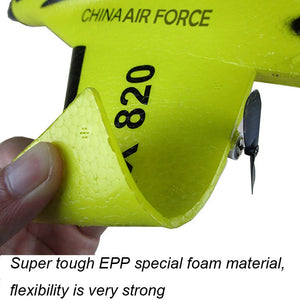 RC Plane Toy EPP Craft Foam Electric Outdoor RTF Radio Remote Control SU-35 Tail Pusher Quadcopter Glider Airplane Model for Boy