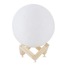 Load image into Gallery viewer, Rechargeable 3D Lights Print Moon Lamp 2 Color