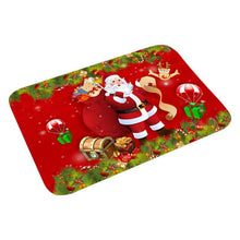 Load image into Gallery viewer, Santa Claus Christmas Mat Outdoor Carpet Merry Christmas Decor for Home Christmas 2021 Ornaments Navidad Xmas Gift New Year 2022