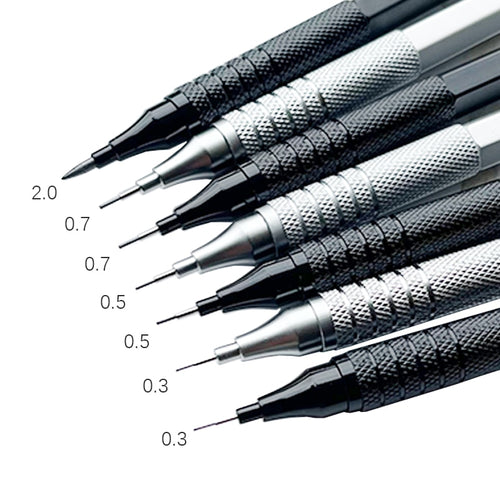 1Pc Mechanical Pencil 0.3/0.5/0.7/2.0mm Low Center of Gravity