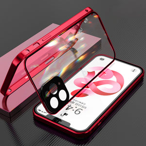 Ultra-thin Clear Glass Phone Case Full Coverage Anti-drop Case Cover