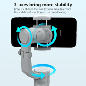 AXNEN HQ3 3-Axis Foldable Smartphone Handheld Gimbal Cellphone