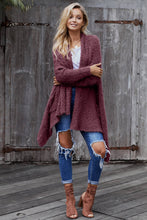 Load image into Gallery viewer, Purple Winter Baggy Cardigan Coat
