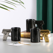 Charger l\&#39;image dans la visionneuse de la galerie, Creative Fashion Personality Ceramic Mugs Model Pistol Jug Cup Landmines Modeling Cup Coffee Mug Milk Mug Gift Drinkware 권총컵