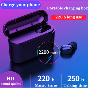Mini Bluetooth Earphone with Charging Dock