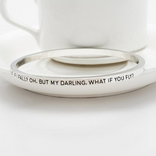 Charger l\&#39;image dans la visionneuse de la galerie, What If I Fall Bangle (Ships From USA)