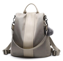 Load image into Gallery viewer, Quality Leather Anti-thief Women Backpack
