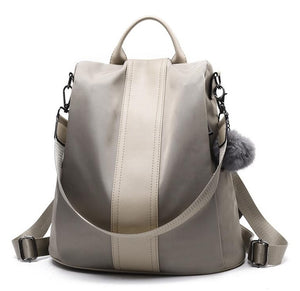 Quality Leather Anti-thief Women Backpack
