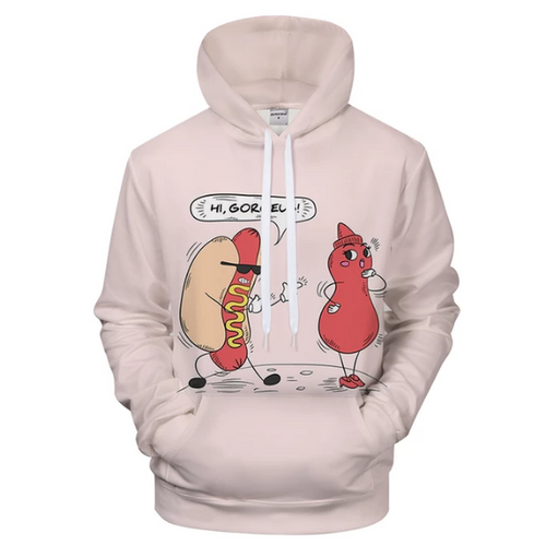 Hi Gorgeous 3D - Sweatshirt, Hoodie, Pullover