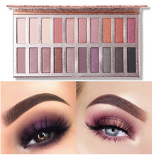 Load image into Gallery viewer, 20 Color Smoky Glitter Eyeshadow Palette