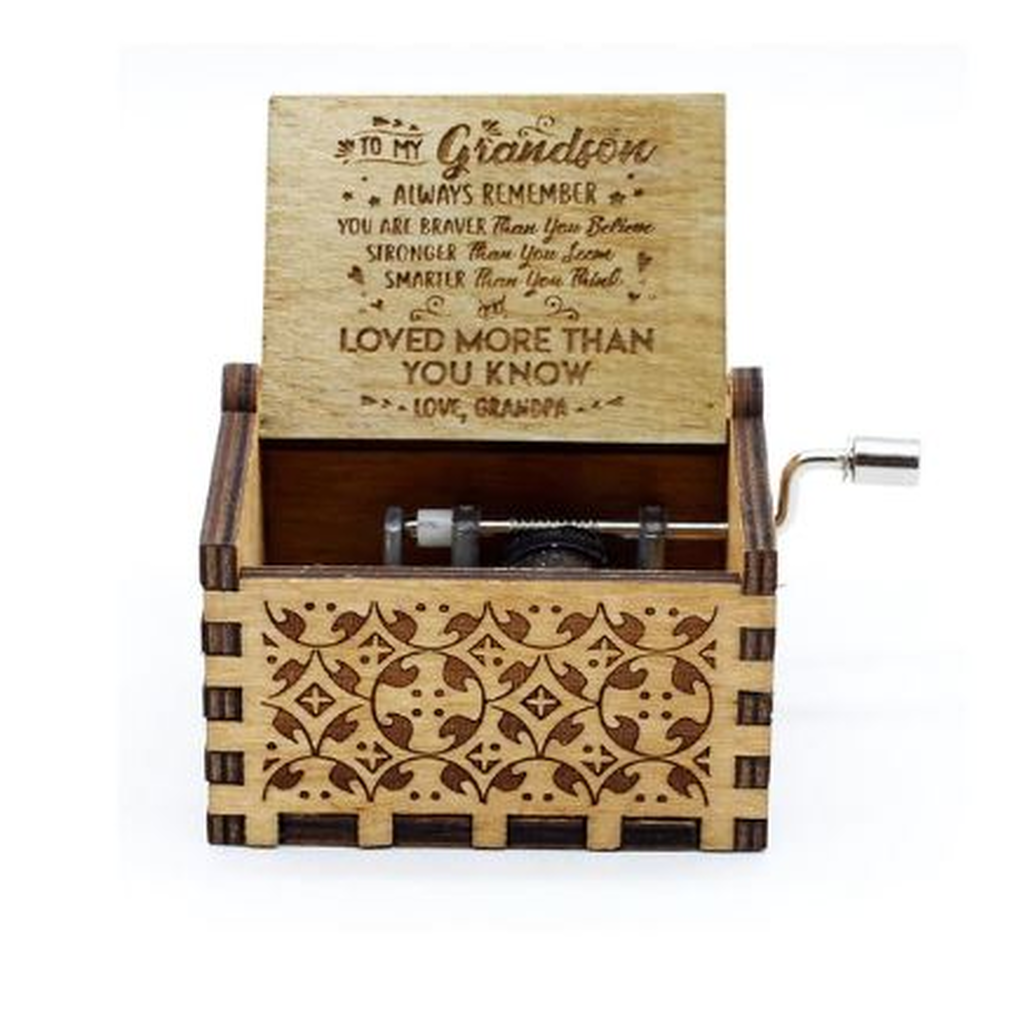new handcranked music box LOVE GRANDPA1