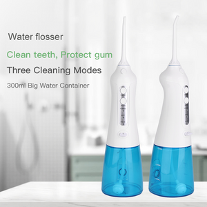 Travel Ipx8 Dental Portable Toothbrush Cordless Oral Irrigator Water Flosser 2 in 1 Teeth Cleaner for Teeth SPA