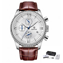 Load image into Gallery viewer, BENYAR Men&#39;s Watch  Luxury Leather
