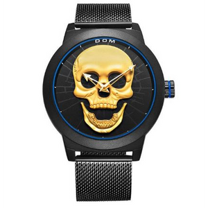 DOM Creative Skull Style Men's Watch