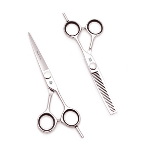 Stainless Steel Silvery Hairdressing The Barber Scissors