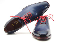 Load image into Gallery viewer, Paul Parkman Men&#39;s Goodyear Welted Wholecut Oxfords Navy Blue  (ID#044CR)