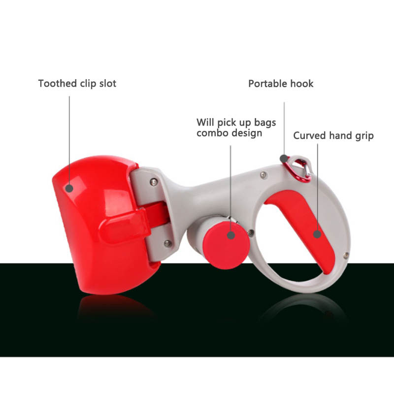 Portable Shit Pickup Remover Pooper Bags 1 Set Pet Products 2 In 1 Pet ...