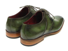 Load image into Gallery viewer, Paul Parkman Men&#39;s Green  Derby Shoes  (ID#059-GREEN)