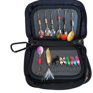 Multifunctional Fishing Spoon Sequins Lure Bag Spinner Baits Hook Accessory Storage bags