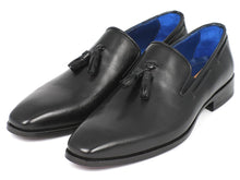 Load image into Gallery viewer, Paul Parkman Men&#39;s Tassel Loafer Black Leather Upper &amp; Leather Sole (ID#5141-BLK)