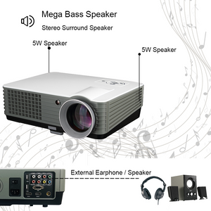 3D HOME THEATER MULTIMEDIA 4000 Lumens USB HDMI LED HOME PROJECTOR HD 1080P TV Fast Delivery. Free 3D Resources.3 Year Warranty.