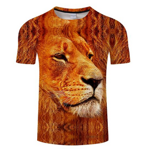 Fiery Lion 3D T-Shirt