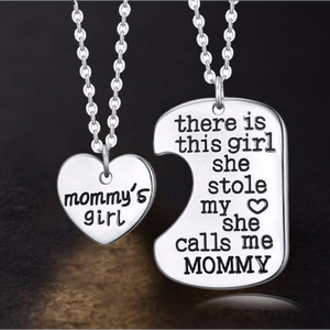 Mommy's Girl Charm Pendant (Ships From USA)