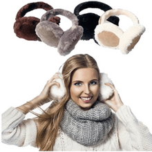Load image into Gallery viewer, Women&#39;s Faux Fur Insulated Winter Ear Muffs (Ships From USA)